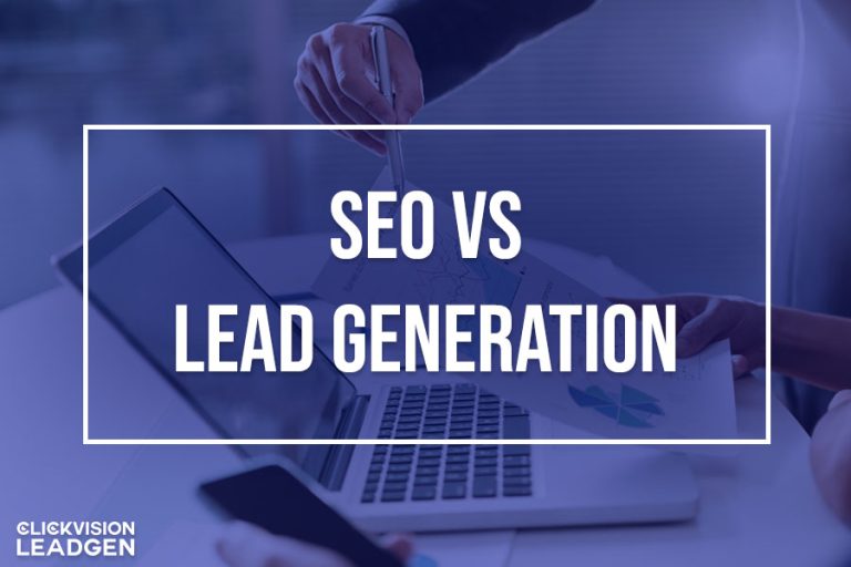 SEO vs Lead Generation