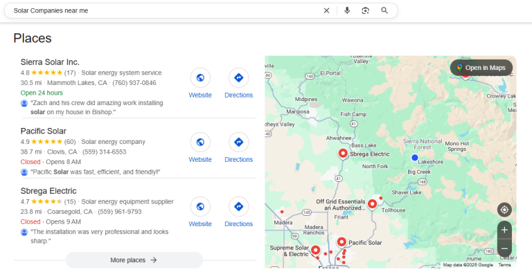 california solar lead companies