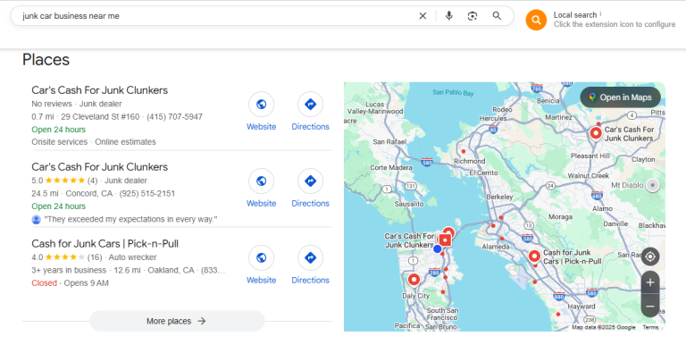 junk car lead contractors