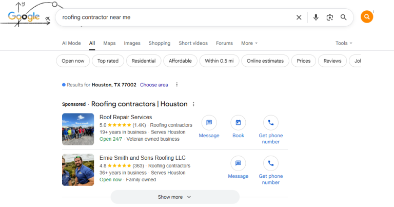 roofing contractor leads in houston
