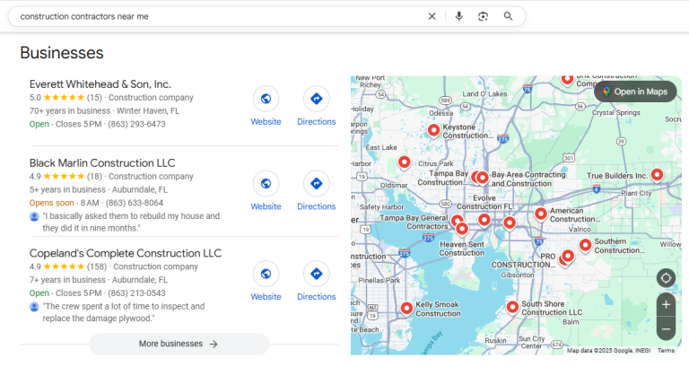 construction lead contractors in florida