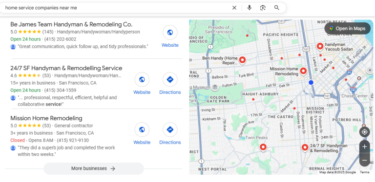 home service lead companies