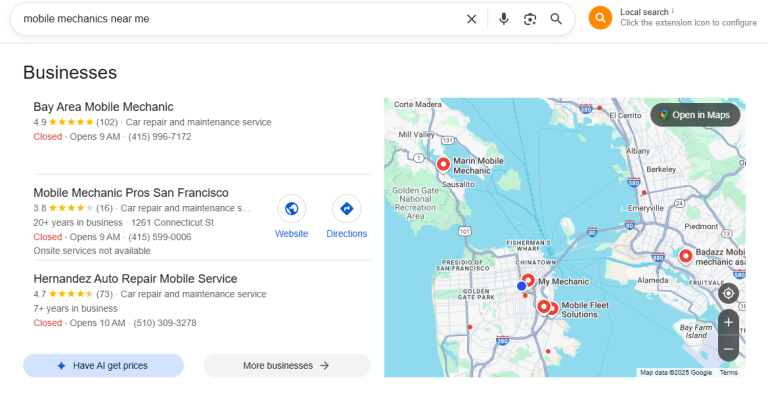mobile mechanics leads