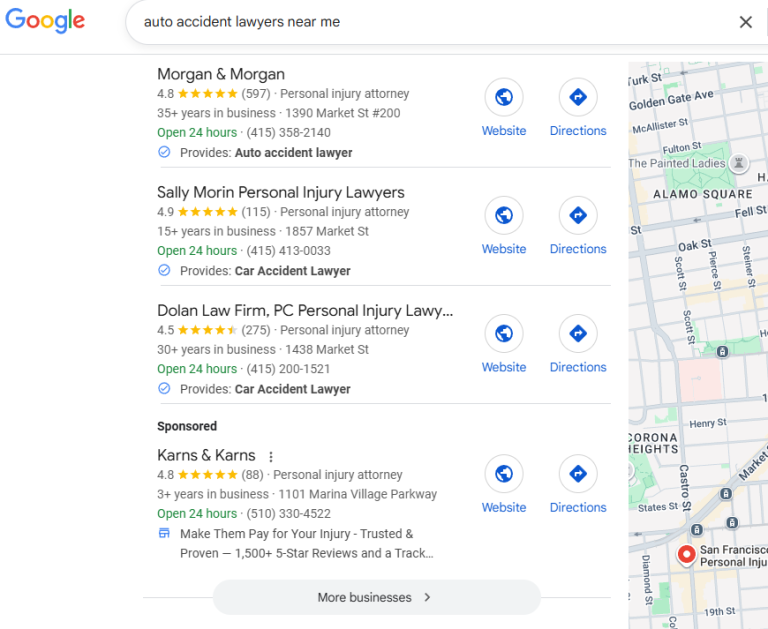 Auto Accident Lawyers