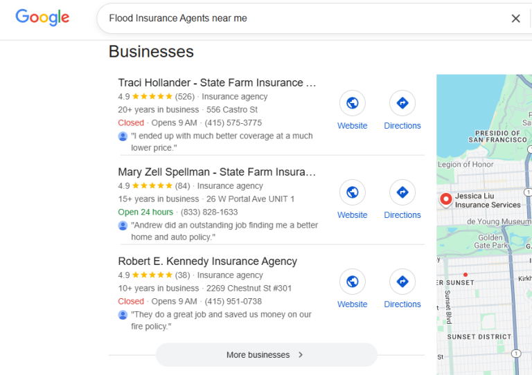 Flood Insurance Agents