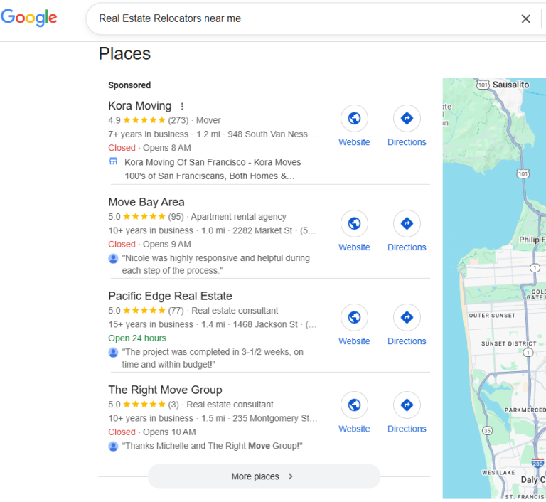 Real Estate lead Relocators