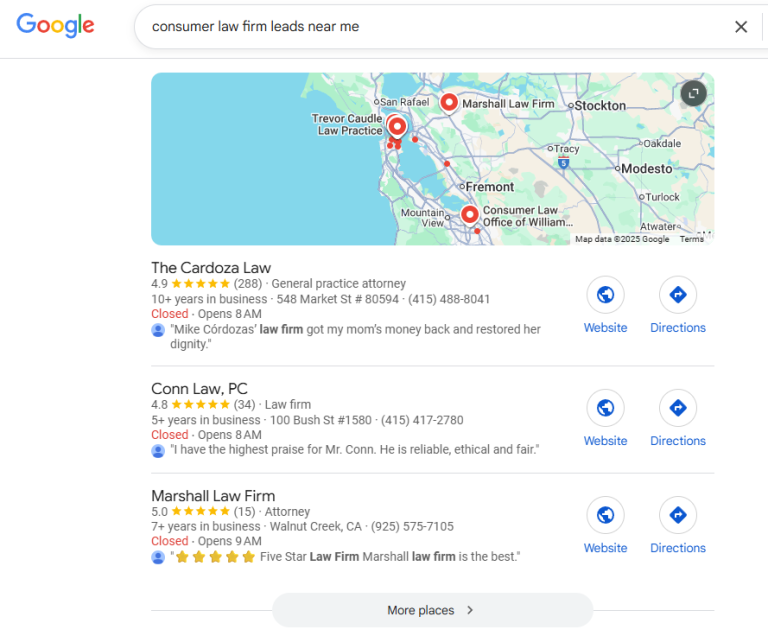 consumer law lead companies