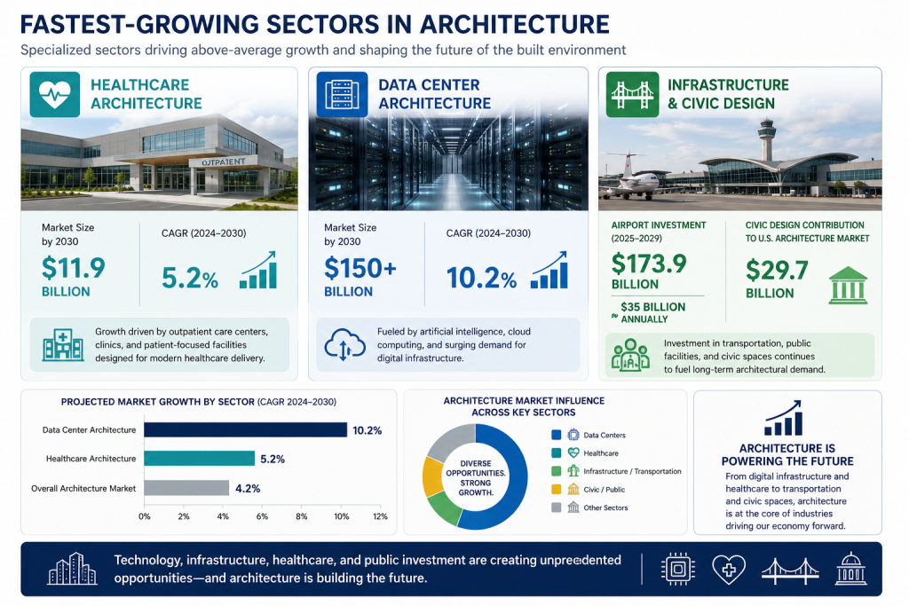 fastest-architecture-growing-sectors